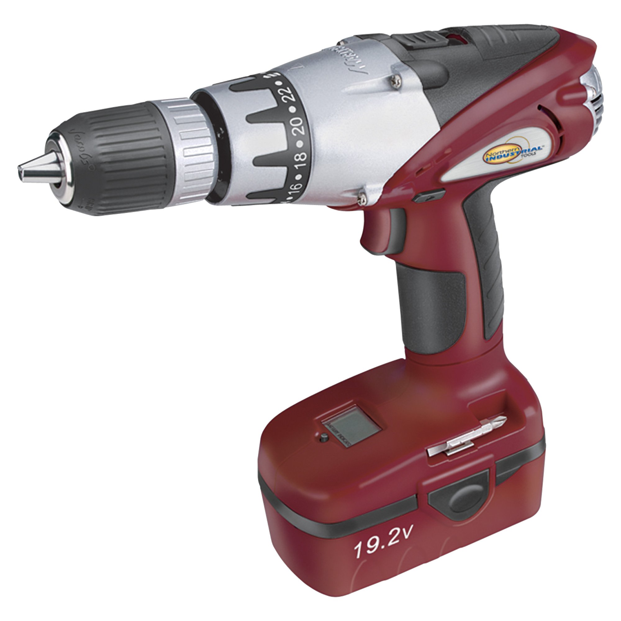 Northern Industrial Magnesium Cordless Drill/Driver Kit — 19.2 Volt, 1/2in.